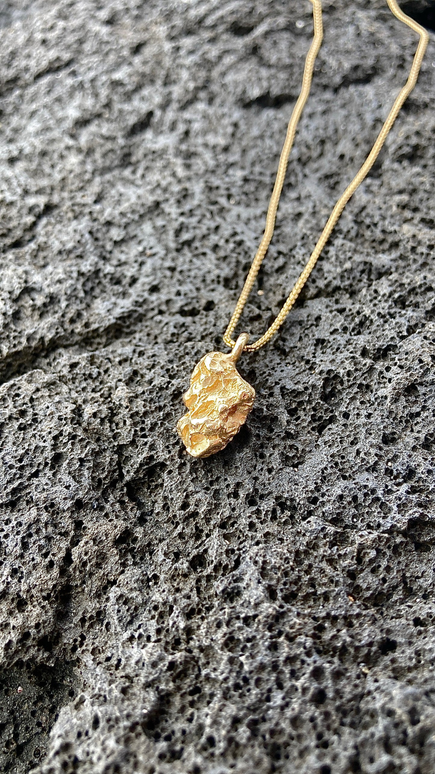 Casted Lava Necklace