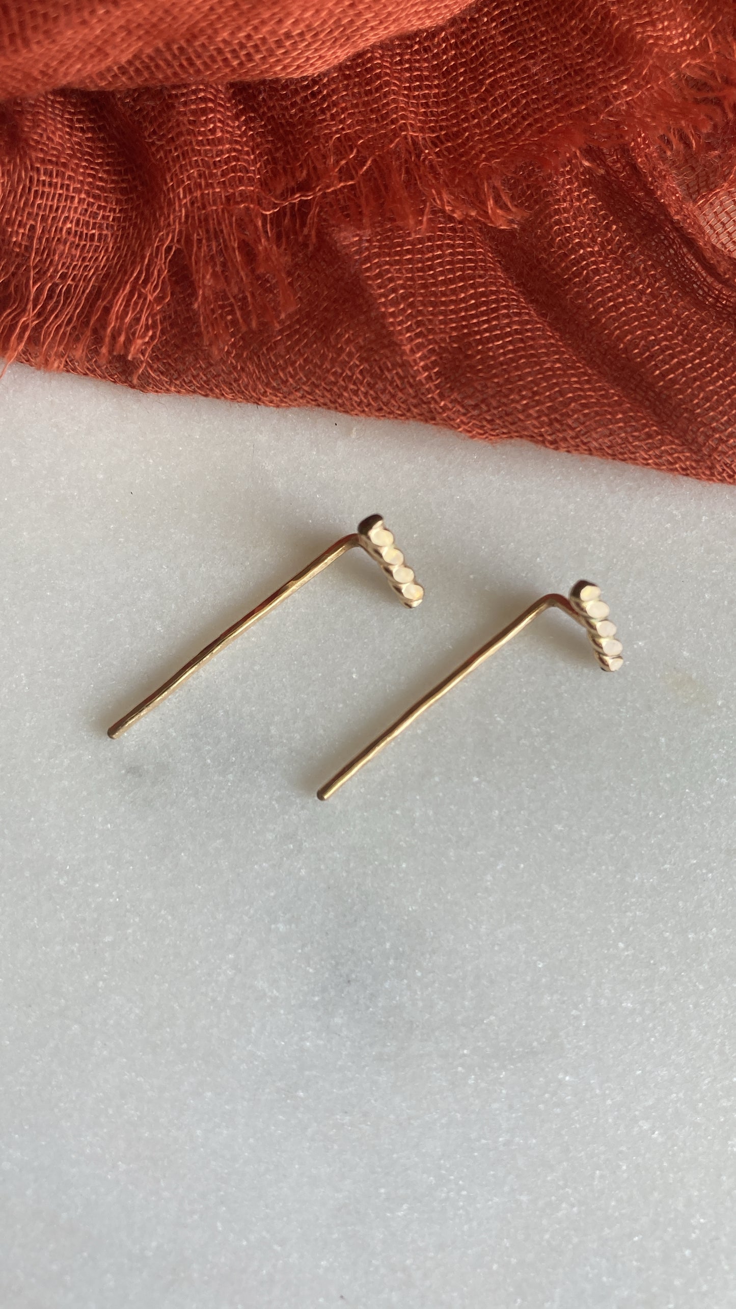 Rootsy Roots Slip On Earrings