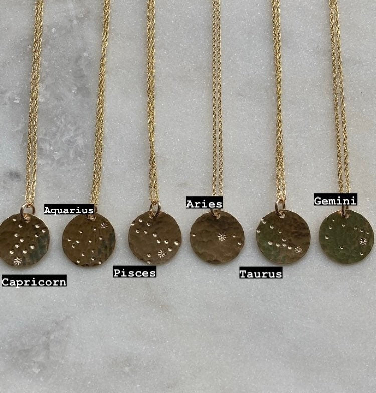 Zodiac Constellation Necklace