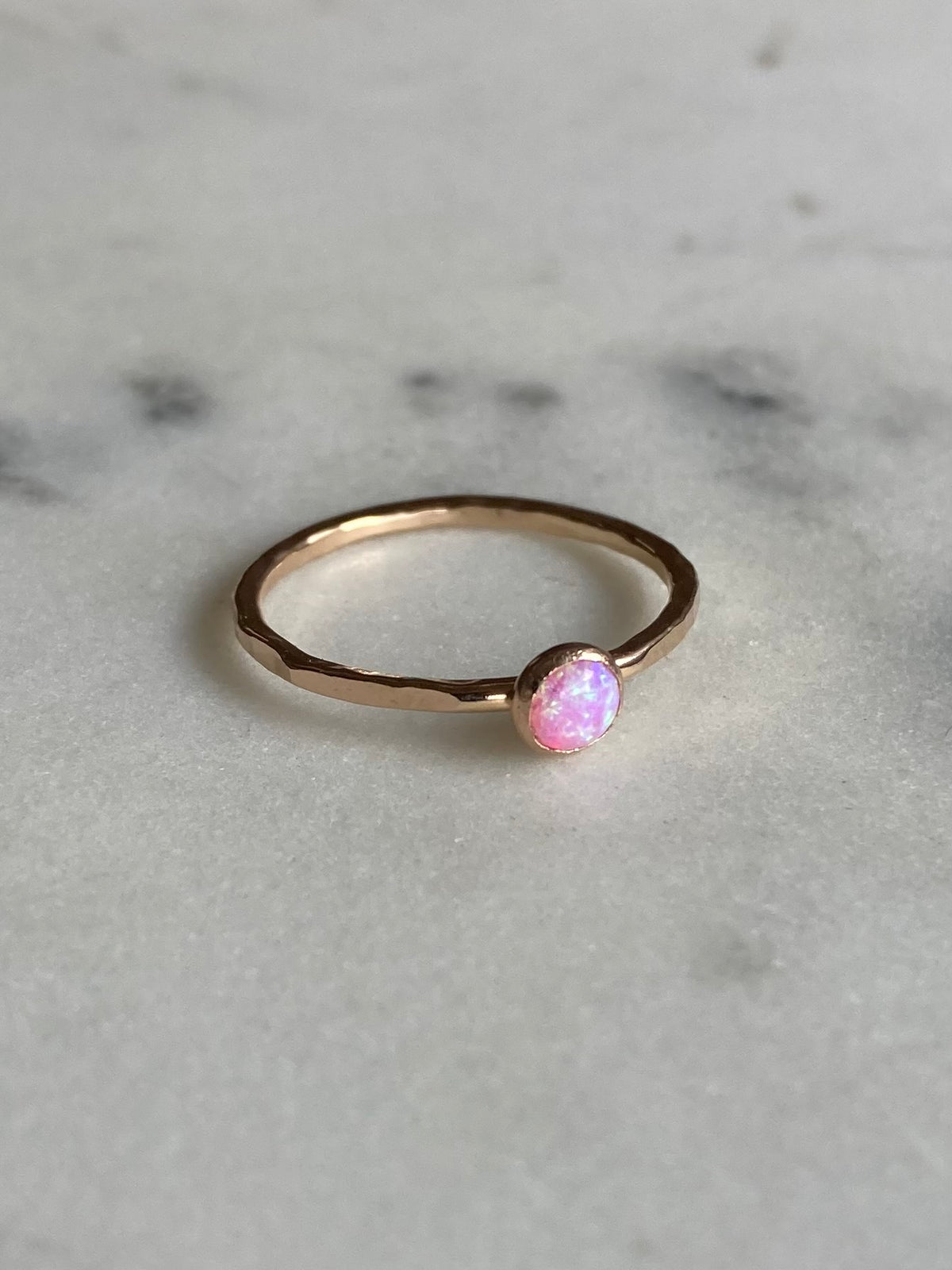 Black Opal Ring
