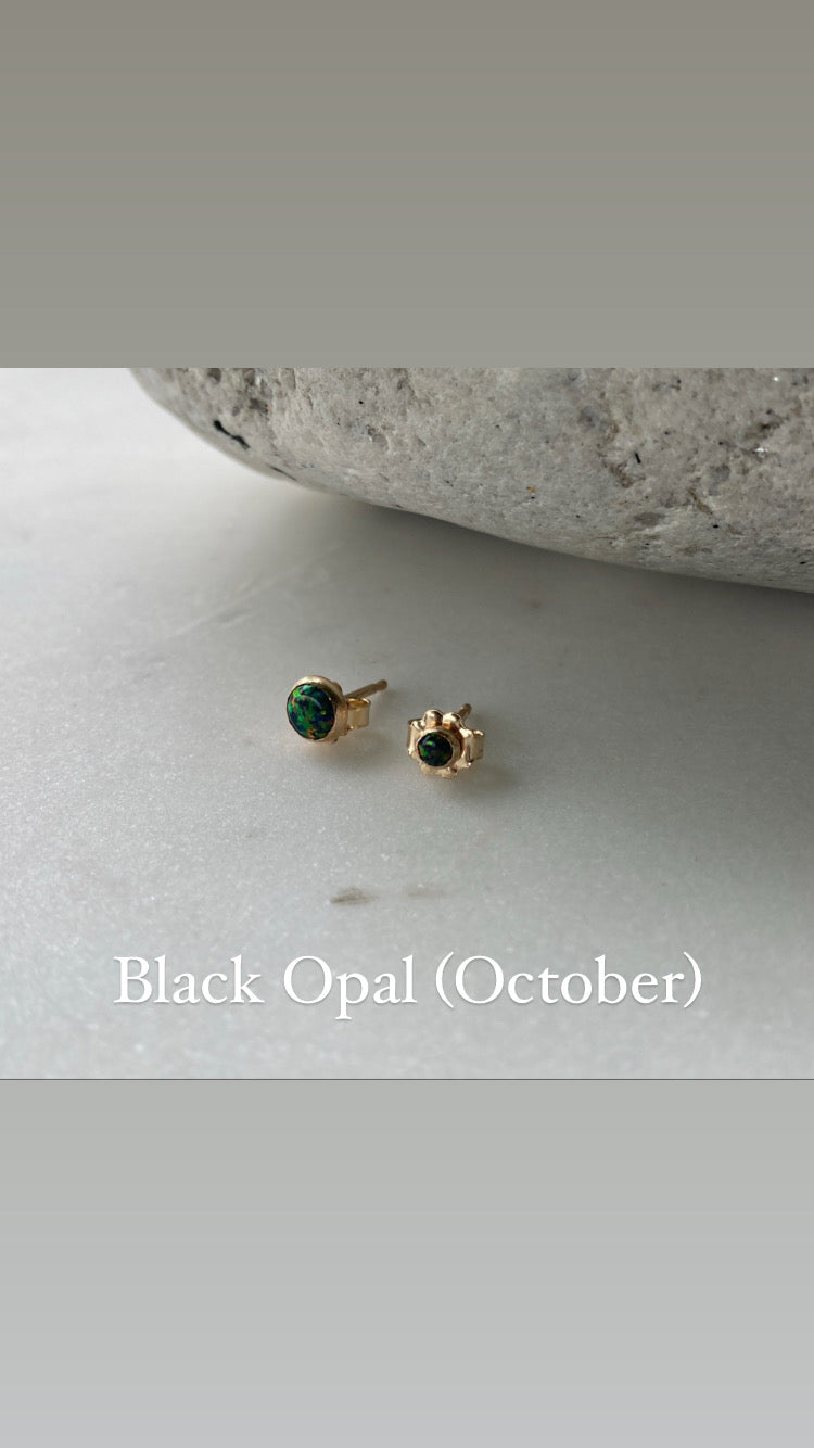Single Opal Stud