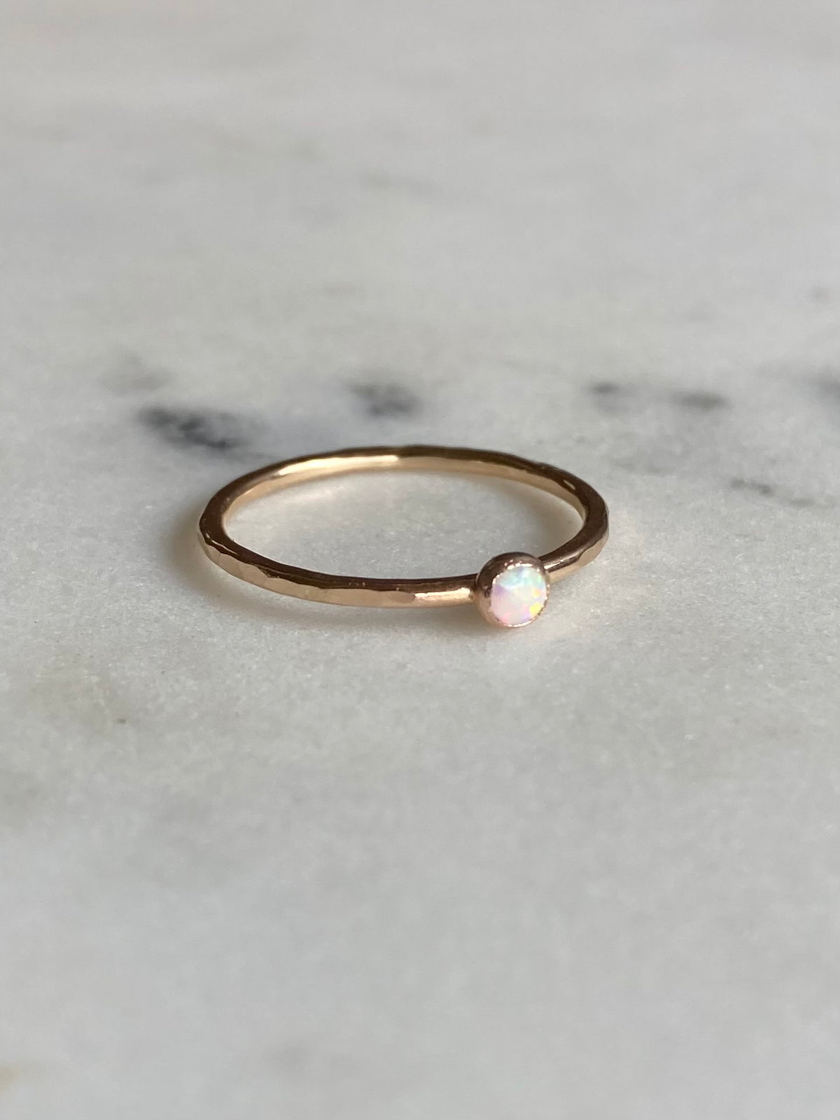 Black Opal Ring