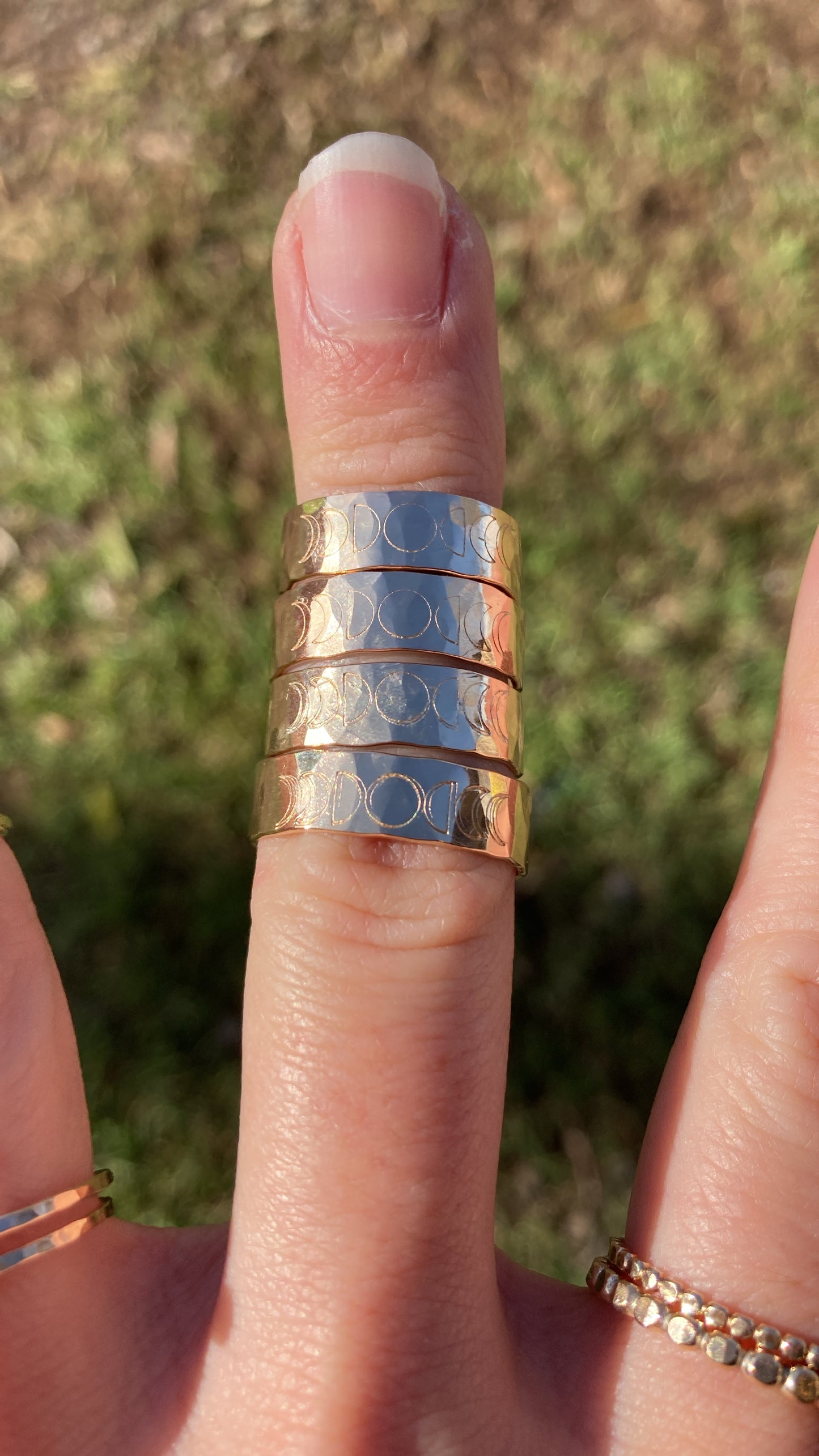 Moon Phase Ring – E. Woodrose Studio