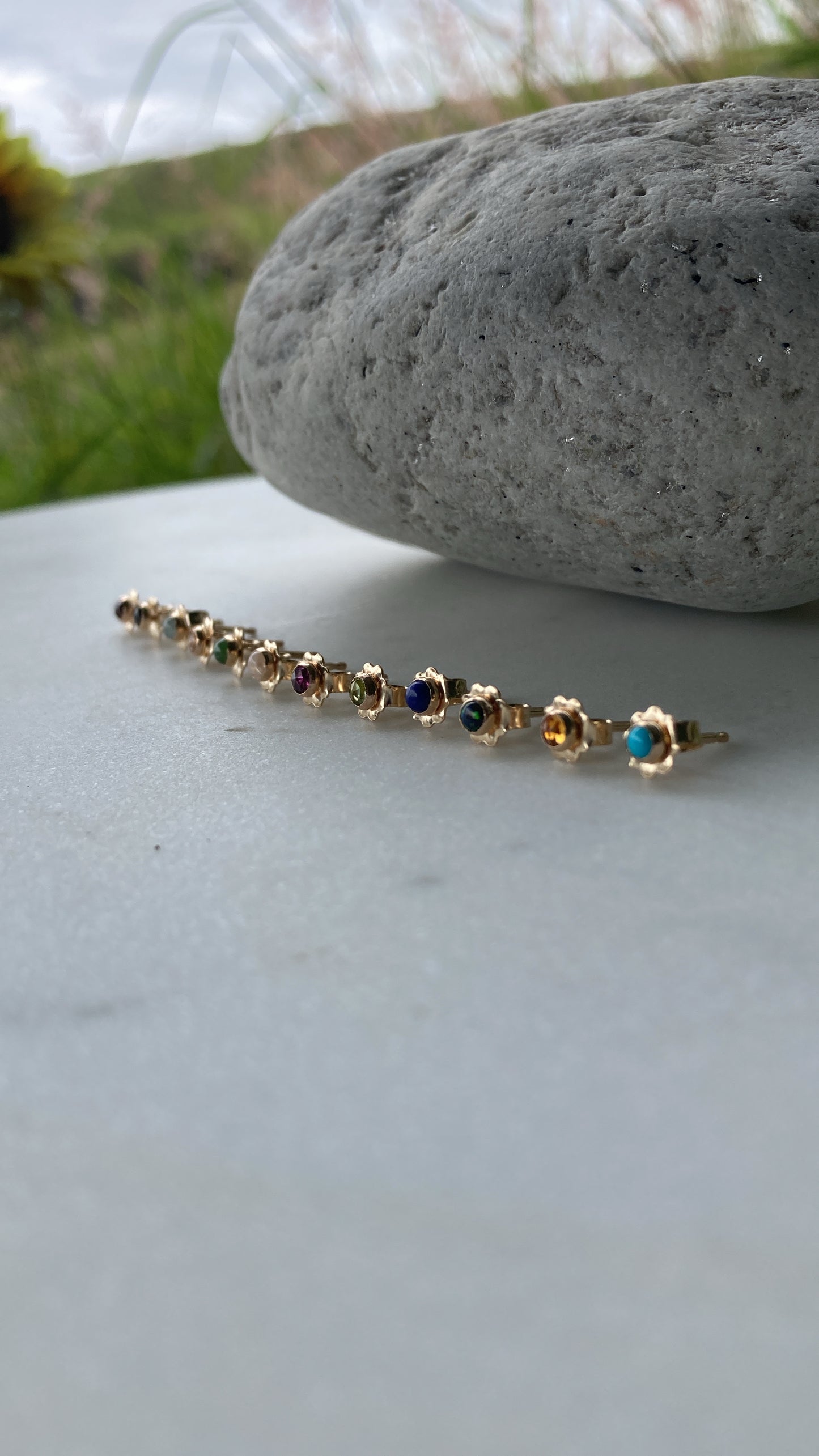 Birthstone Studs