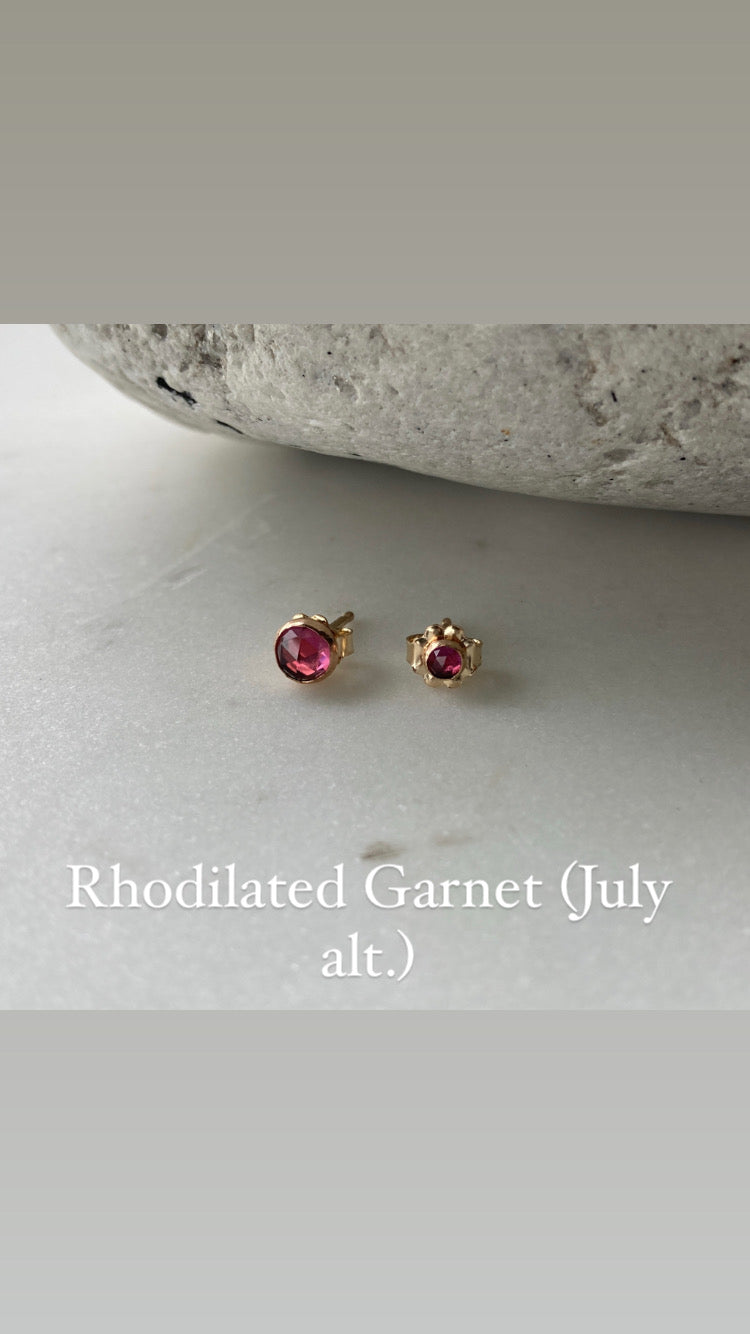 Birthstone Studs