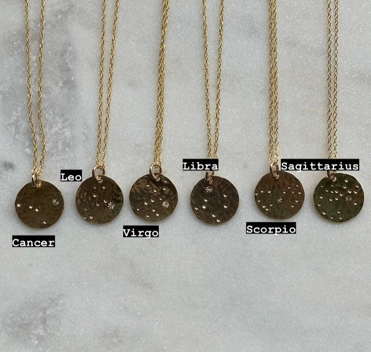 Zodiac Constellation Necklace